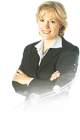 woman with folded arms